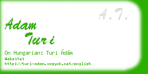 adam turi business card